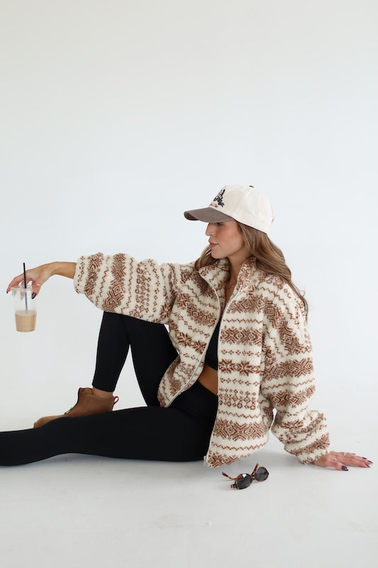 alpine sherpa jacket