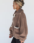 teddy bear fleece jacket