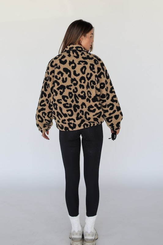 roar leopard sherpa