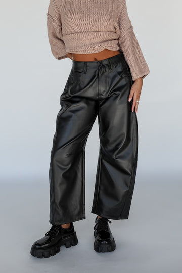 on the edge barrel pants