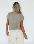 olive you knit top