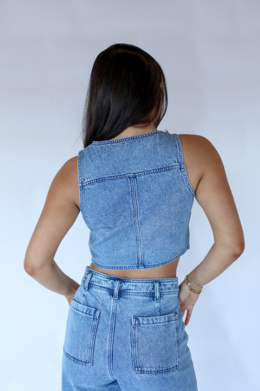 nash denim set