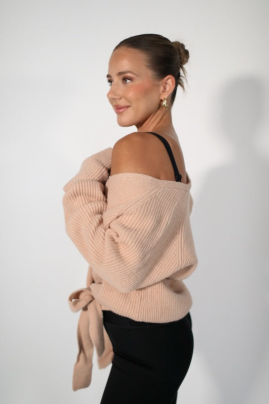 heartbreaker wrap sweater
