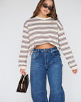 tomboy stripe top