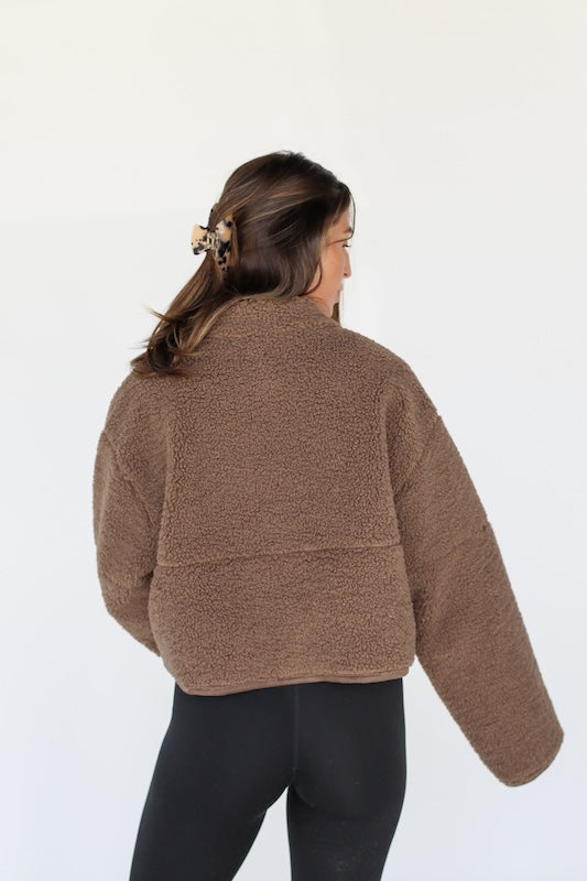 espresso reversible jacket
