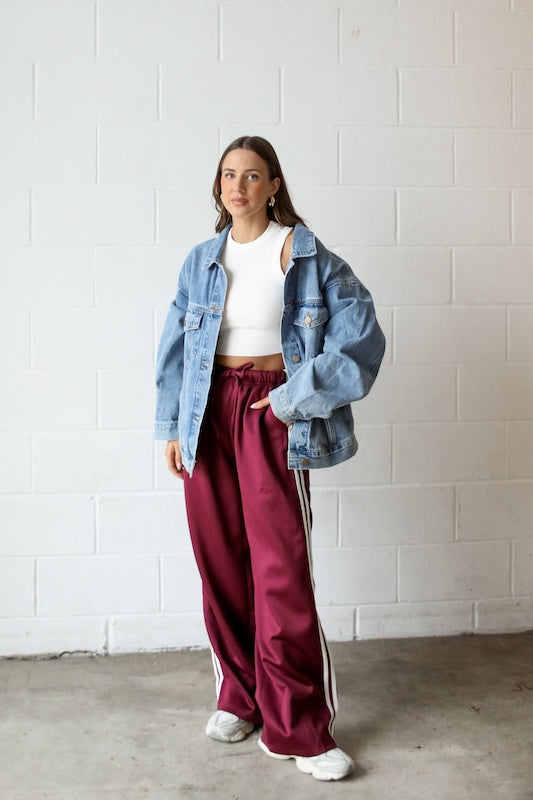 classic racer crop top