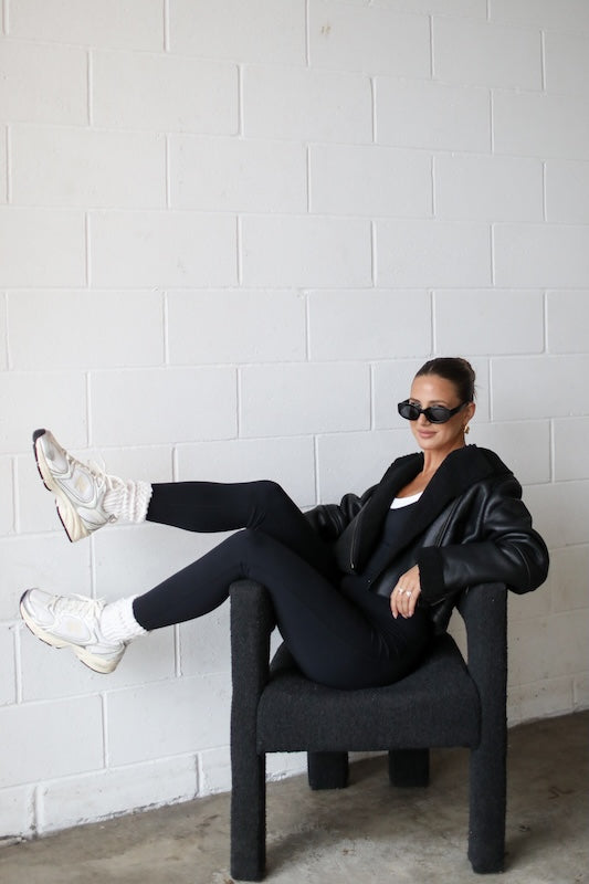 it girl biker jacket