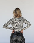 nellie animal print top