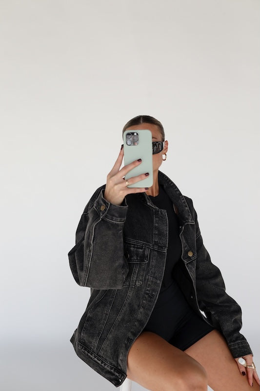 blue crush jean jacket *pre-order*