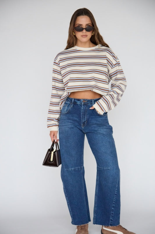 tomboy stripe top