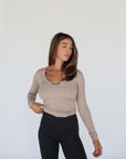 cozy core henley