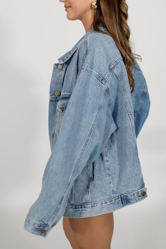 blue crush jean jacket *pre-order*