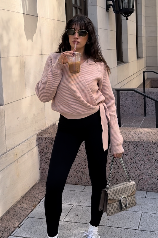 heartbreaker wrap sweater