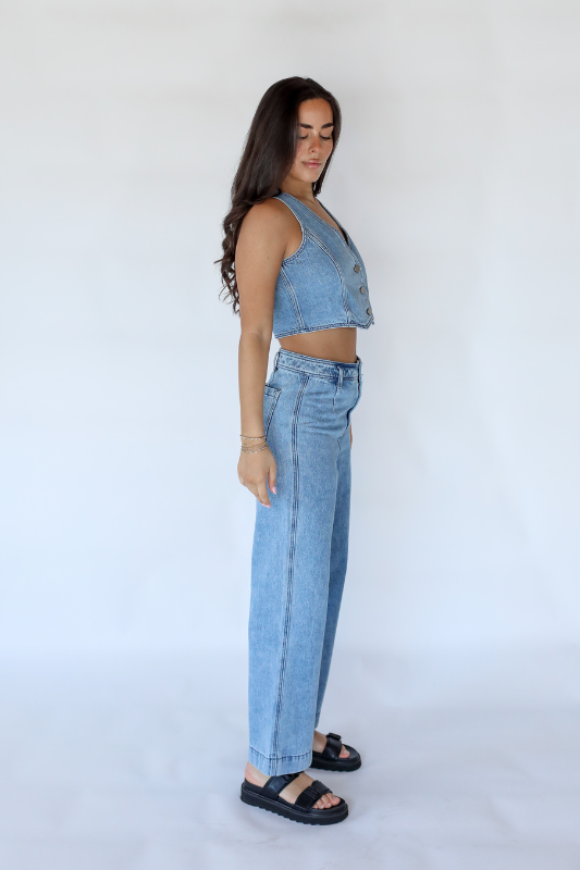 nash denim set