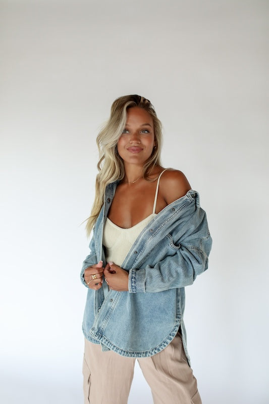 just a dream denim jacket *pre-order*