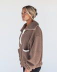 teddy bear fleece jacket