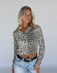 nellie animal print top