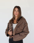espresso reversible jacket