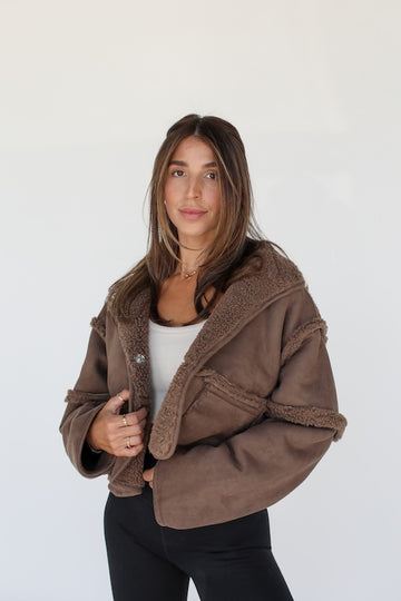espresso reversible jacket