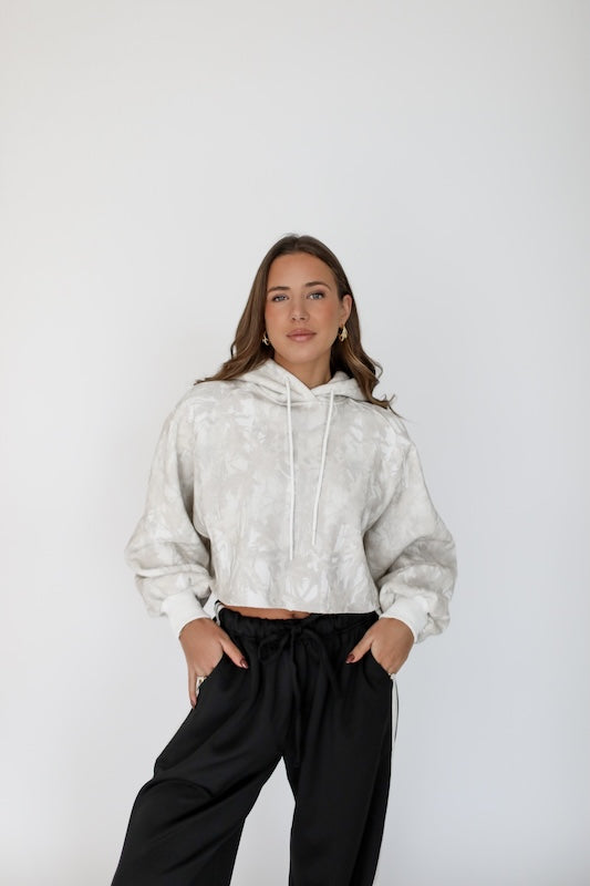 forest cropped hoodie