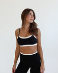 for the girls contrast bra top