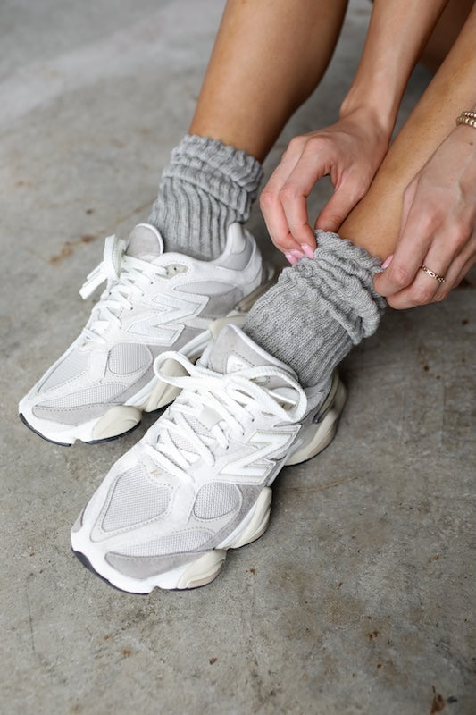 chunky slouch sock