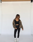 roar leopard sherpa