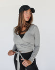 willow wrap top