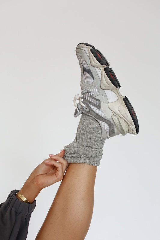 chunky slouch sock