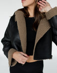 it girl biker jacket
