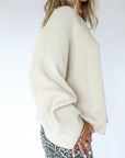 hailee sweater // oatmeal