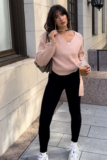 heartbreaker wrap sweater