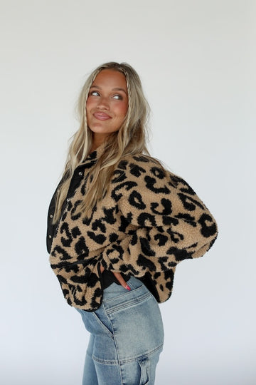 roar leopard sherpa *pre-order*