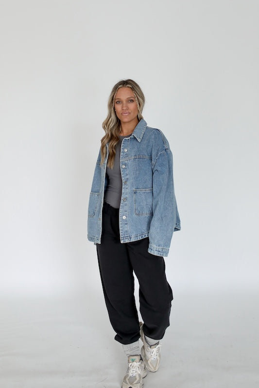 hudson denim jacket
