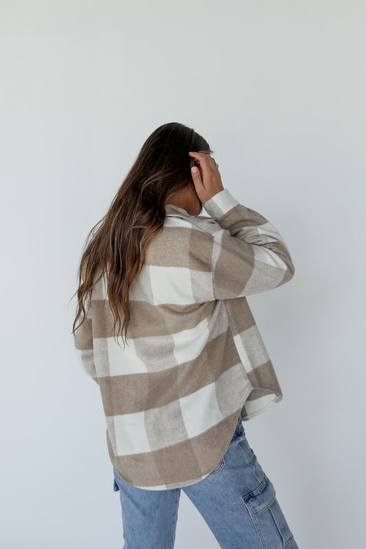 izzie plaid jacket
