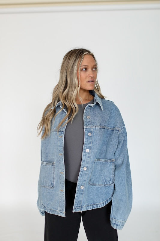 hudson denim jacket