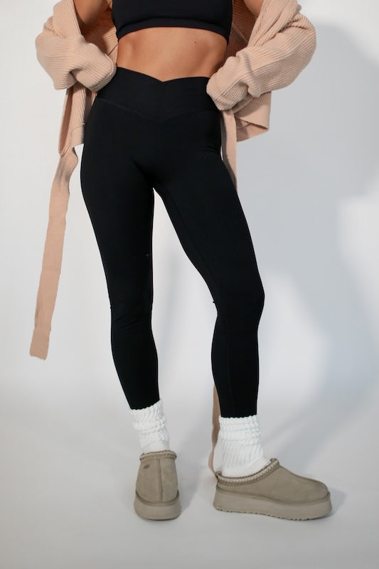 crossover leggings