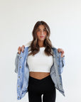 kins sherpa jean jacket
