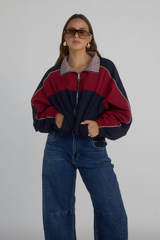 terry reversible windbreaker