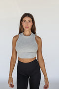 classic racer crop top