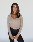 cozy core henley