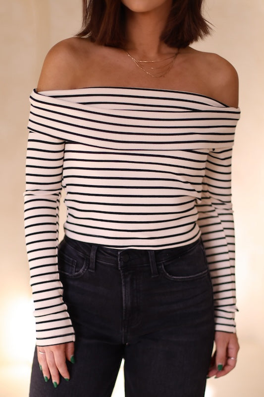 audrey striped top