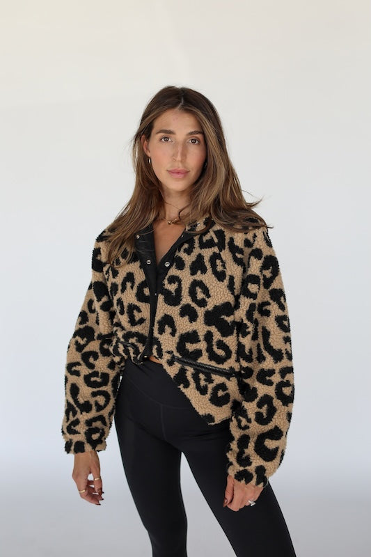 roar leopard sherpa