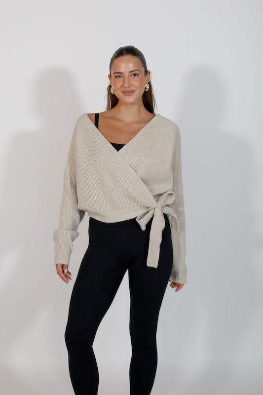 heartbreaker wrap sweater