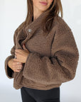 espresso reversible jacket