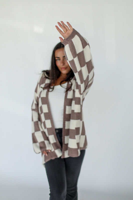 coco latte cardigan