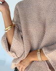 easy street sweater // mauve