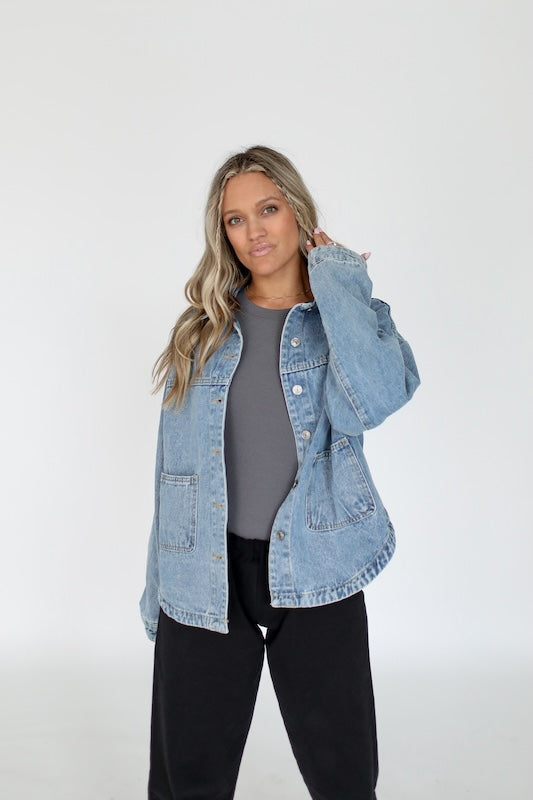 hudson denim jacket