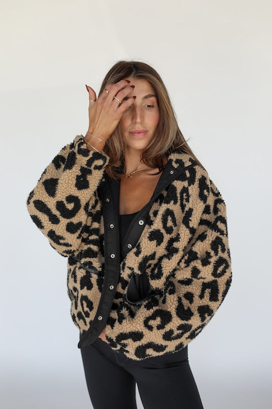 roar leopard sherpa