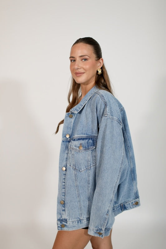 blue crush jean jacket *pre-order*